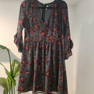 Madewell floral dress